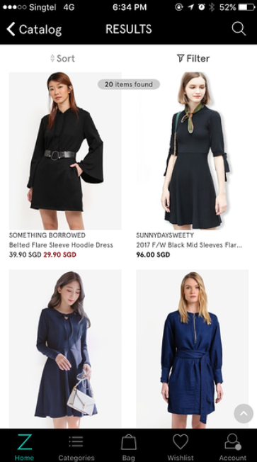 ZALORA uses search product by image to improve product search and discovery