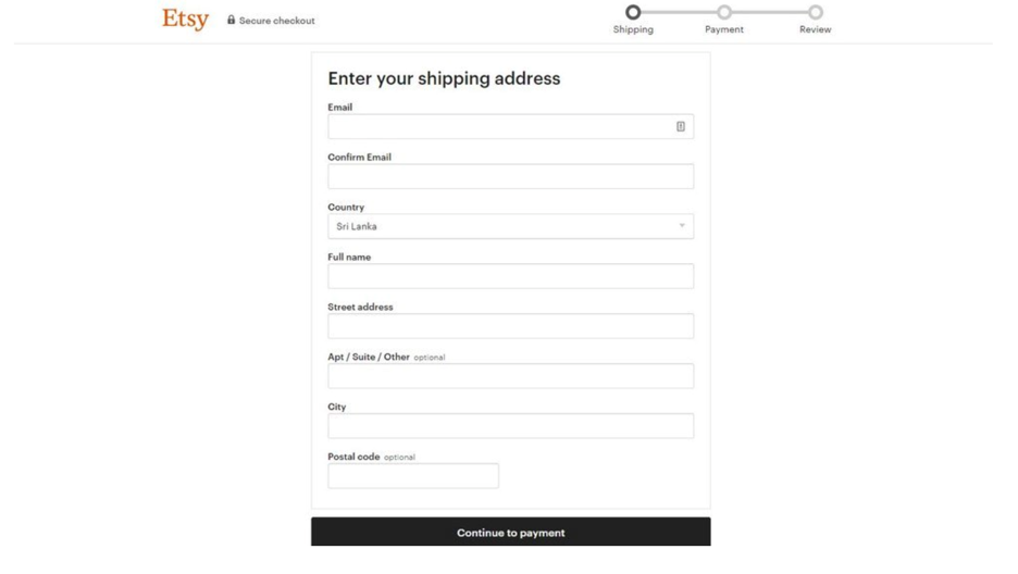 Checkout Process - Simple
